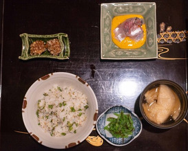 Dinner at Kappou Shintaku (割烹 新多久)