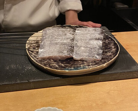 Dinner at Sushi Shizuku Shinsaibashi