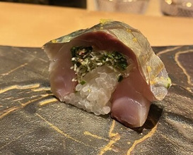 Dinner at Sushi Shizuku Shinsaibashi