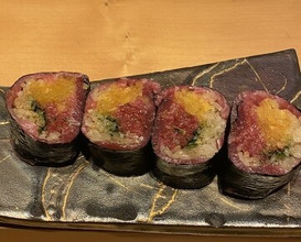 Dinner at Sushi Shizuku Shinsaibashi