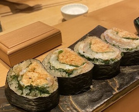 Dinner at Sushi Shizuku Shinsaibashi