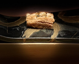 Dinner at Sushi Shizuku Shinsaibashi