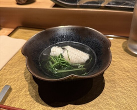 Dinner at Sushi Shizuku Shinsaibashi