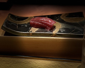 Dinner at Sushi Shizuku Shinsaibashi