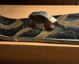 Dinner at Sushi Shizuku Shinsaibashi