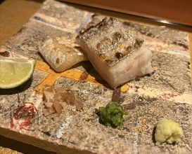 Dinner at Sushi Shizuku Shinsaibashi