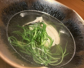Dinner at Sushi Shizuku Shinsaibashi