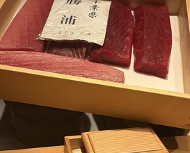 Dinner at Sushi Shizuku Shinsaibashi
