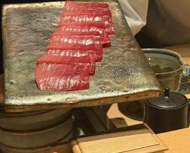 Dinner at Sushi Shizuku Shinsaibashi