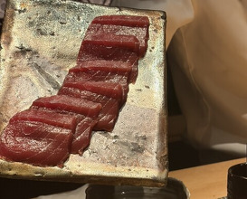 Dinner at Sushi Shizuku Shinsaibashi