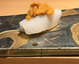 Dinner at Sushi Shizuku Shinsaibashi