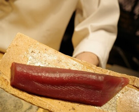 Dinner at Sushi Shizuku Shinsaibashi