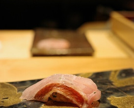 Dinner at Sushi Shizuku Shinsaibashi