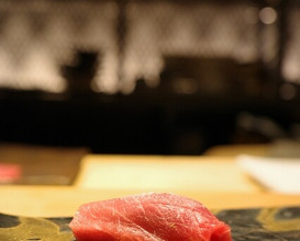 Dinner at Sushi Shizuku Shinsaibashi