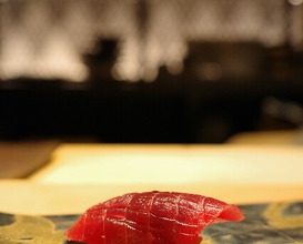 Dinner at Sushi Shizuku Shinsaibashi