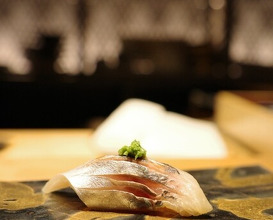 Dinner at Sushi Shizuku Shinsaibashi