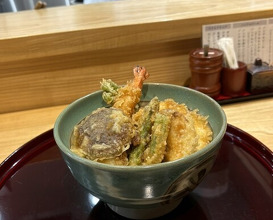 Dinner at Tempura Shoshin An (天ぷら 正心庵)