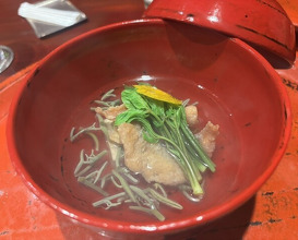 Dinner at Sojiki Nakahigashi
