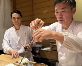 Dinner at Nihonbashi Sonoji (日本橋 蕎ノ字)