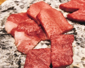Dinner at Yakiniku Sudou Haruyoshi (焼肉すどう 春吉)