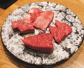 Dinner at Yakiniku Sudou Haruyoshi (焼肉すどう 春吉)