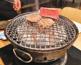 Dinner at Yakiniku Sudou Haruyoshi (焼肉すどう 春吉)