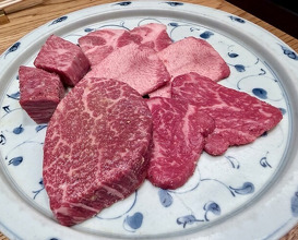 Dinner at Yakiniku Sudou Haruyoshi (焼肉すどう 春吉)
