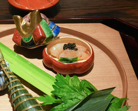 Dinner at Kashiwade no Tsukasa Suikouan (膳司 水光庵)
