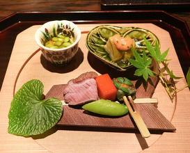 Dinner at Kashiwade no Tsukasa Suikouan (膳司 水光庵)