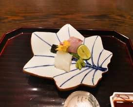 Dinner at Kashiwade no Tsukasa Suikouan (膳司 水光庵)