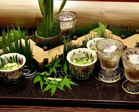 Dinner at Kashiwade no Tsukasa Suikouan (膳司 水光庵)