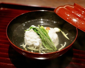 Dinner at Kashiwade no Tsukasa Suikouan (膳司 水光庵)