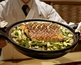 Dinner at Kashiwade no Tsukasa Suikouan (膳司 水光庵)