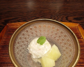 Dinner at Kashiwade no Tsukasa Suikouan (膳司 水光庵)
