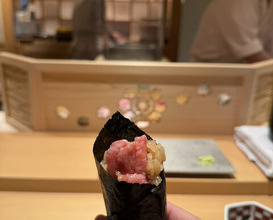 Dinner at Sushi Ei (寿司栄)