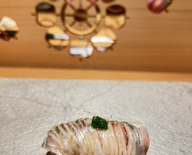Dinner at Sushi Ei (寿司栄)
