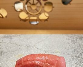 Dinner at Sushi Ei (寿司栄)