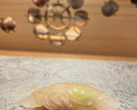 Dinner at Sushi Ei (寿司栄)