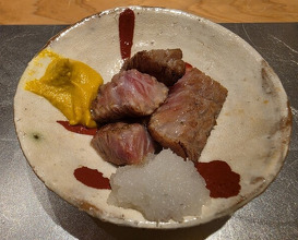 Dinner at Sushi Ei (寿司栄)