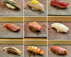 Dinner at Sushi Sho Yotsuya