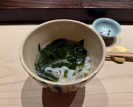 Dinner at Sushisho Saitō (すし匠 齋藤)
