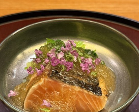 Dinner at Japanese cuisine Tagetsu (日本料理 太月)