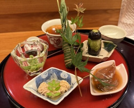 Dinner at Japanese cuisine Tagetsu (日本料理 太月)
