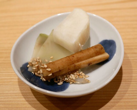 Dinner at Sushi Takamitsu