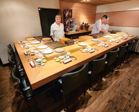 Dinner at Sushi Takamitsu