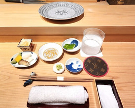 Dinner at Sushi Takamitsu