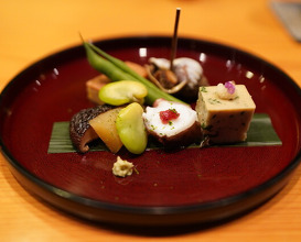 Dinner at Japanese cuisine Takamura (日本料理 たかむら)