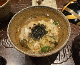 Dinner at Tempura Takeuchi (天ぷら たけうち)