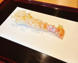 Dinner at Tempura Takeuchi (天ぷら たけうち)