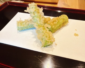 Dinner at Tempura Takeuchi (天ぷら たけうち)